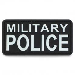 Unbranded 3D PVC Military Police Patch Insignia & Patches