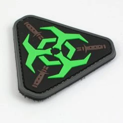 Unbranded 3D PVC Zombie Bio Warfare Patch Insignia & Patches