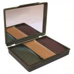 BCB International BCB 3-COLOUR CAMO COMPACT 50g | Cam Cream Face Paint Set With Mirror