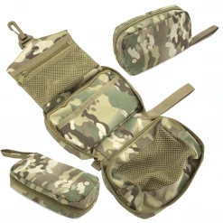 BCB International BCB AQUA LOO TOILETRY BAG | Compact Military Wash Bag, Multicam Camping & Survival
