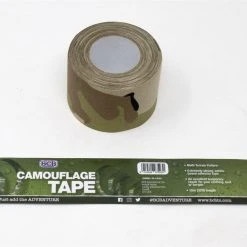 BCB International BCB CAMO FABRIC TAPE MTP | Camouflage Adhesive Tape, 5cm X 10m