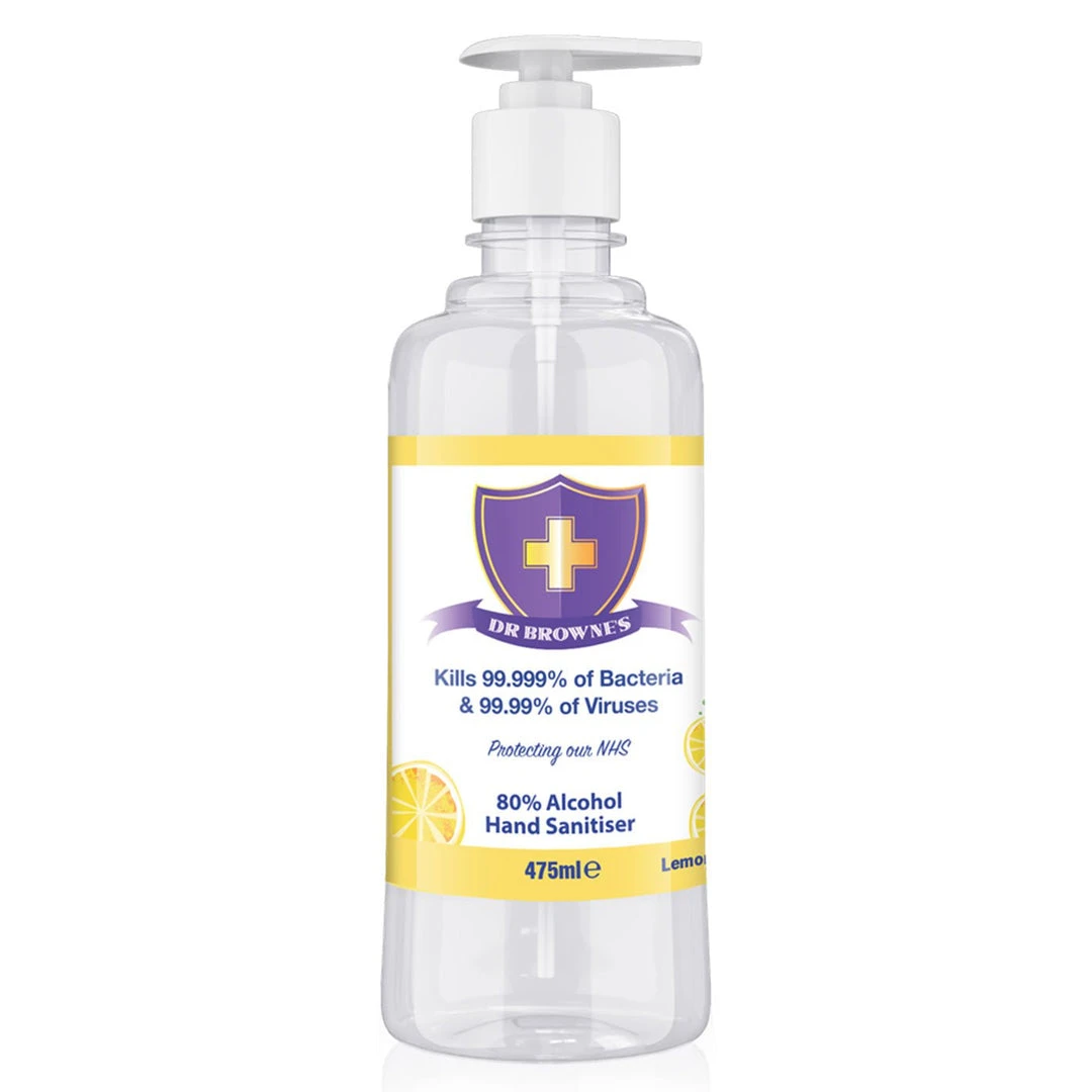 BCB International BCB DR. BROWN'S HAND SANITISER | UK Made, Over 80% Alcohol 6 BCB International BCB DR. BROWN'S HAND SANITISER | UK Made, Over 80% Alcohol