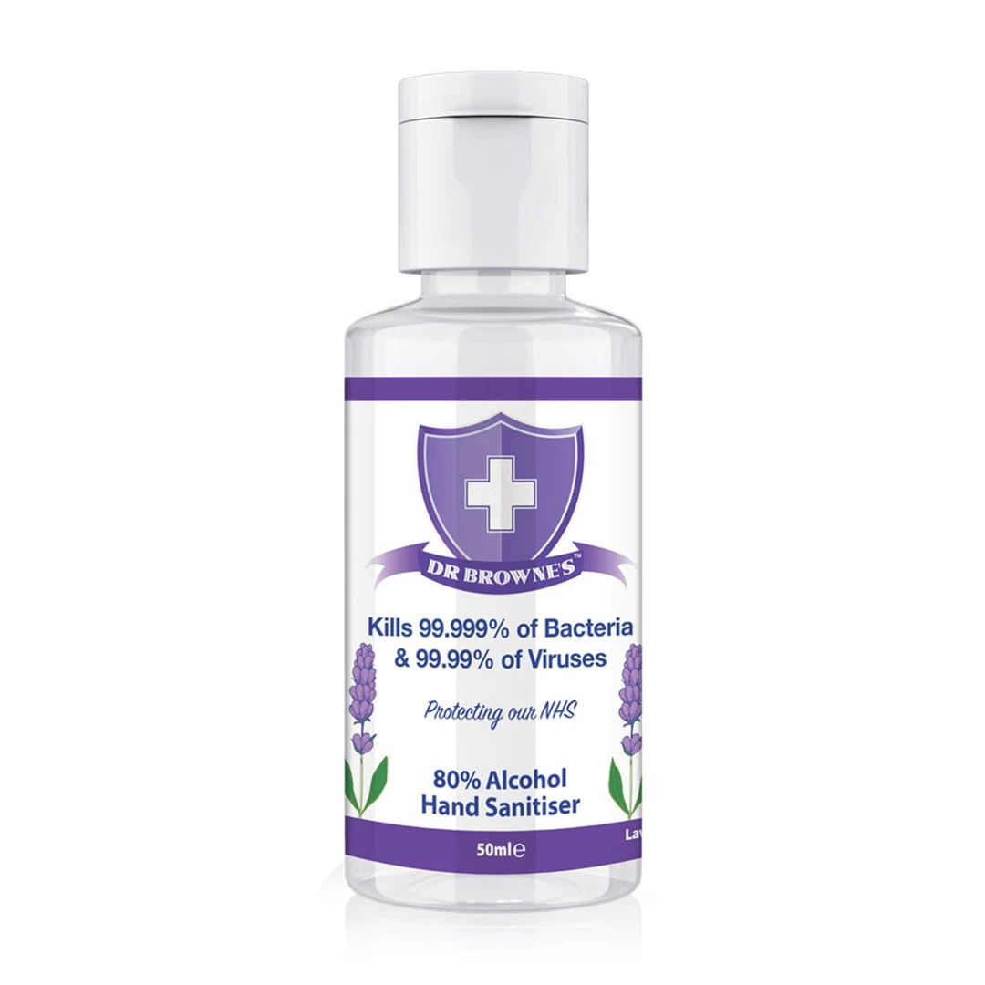 BCB International BCB DR. BROWN'S HAND SANITISER | UK Made, Over 80% Alcohol 4 BCB International BCB DR. BROWN'S HAND SANITISER | UK Made, Over 80% Alcohol