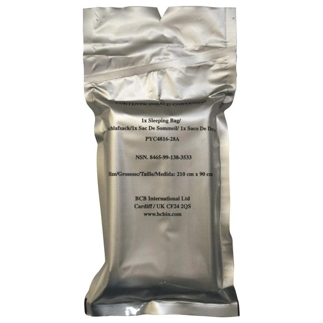 BCB International Bushcraft & Survival BCB EMERGENCY SLEEPING BAG | 160 Gauge Polythene, Clear 3 BCB International Bushcraft & Survival BCB EMERGENCY SLEEPING BAG | 160 Gauge Polythene, Clear