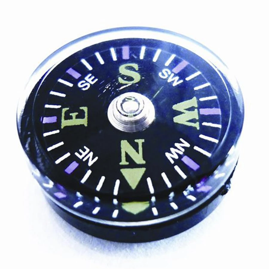 BCB International BCB EXPLORER BUTTON COMPASS | Oil-Filled Mini Compass, 1.3cm Camping & Survival BCB International BCB EXPLORER BUTTON COMPASS | Oil-Filled Mini Compass, 1.3cm Camping & Survival