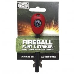 BCB International BCB GRAND FIREBALL | Flint & Striker With Button Compass, 11cm 7 BCB International BCB GRAND FIREBALL | Flint & Striker With Button Compass, 11cm