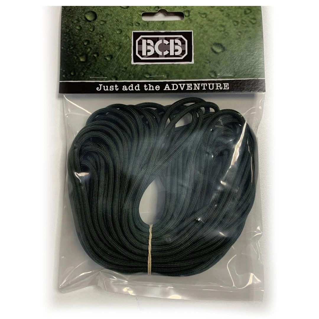 BCB International Camping Accessories BCB HIGH STRENGTH PARACORD 15m | Breaking Strain Of 250 Kg (550 Lb) 1 BCB International Camping Accessories BCB HIGH STRENGTH PARACORD 15m | Breaking Strain Of 250 Kg (550 Lb)