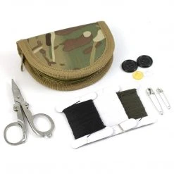 BCB International BCB MILITARY SEWING KIT | 9-Piece Set With Zippered Pouch