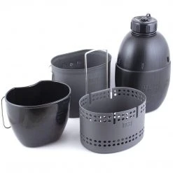 BCB International Camping & Survival BCB MK2 4 PART CRUSADER COOKING SET | Cooker, Cup, Water Bottle & Mug