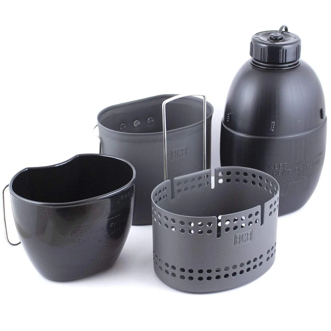 BCB International Camping & Survival BCB MK2 4 PART CRUSADER COOKING SET | Cooker, Cup, Water Bottle & Mug 1 BCB International Camping & Survival BCB MK2 4 PART CRUSADER COOKING SET | Cooker, Cup, Water Bottle & Mug