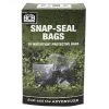 BCB International BCB SNAP-SEAL BAGS | Clear, Reusable Watertight Bags, Pack Of 10 Bags, Packs & Boxes