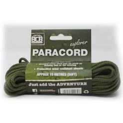 BCB International BCB STANDARD PARACORD 15m | Breaking Strain Of 50 Kg (110 Lbs) Camping Accessories