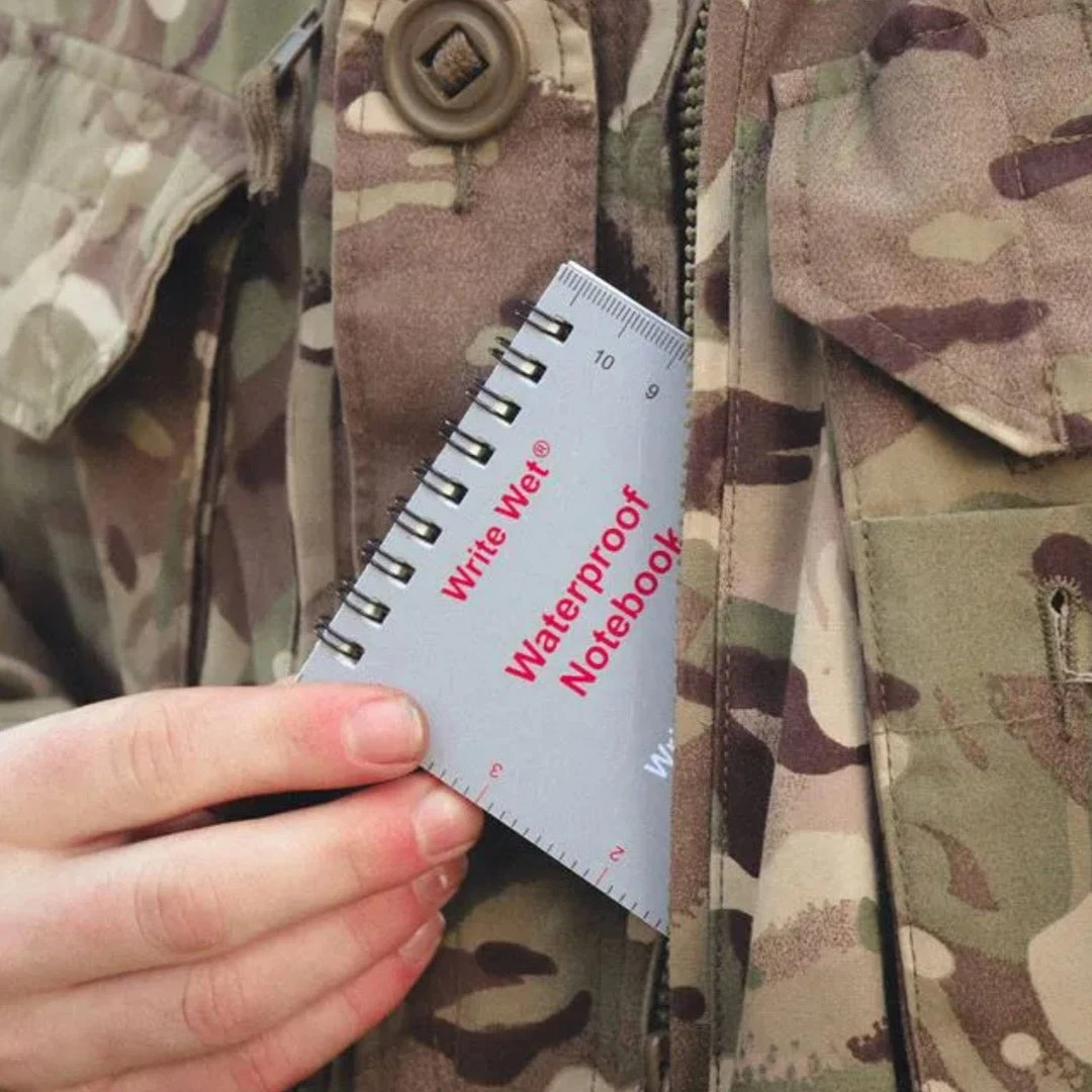 BCB International BCB WRITE WET WATERPROOF POCKET SIZE NOTEBOOK | Lined Paper, 50 Pages Camping & Survival BCB International BCB WRITE WET WATERPROOF POCKET SIZE NOTEBOOK | Lined Paper, 50 Pages Camping & Survival