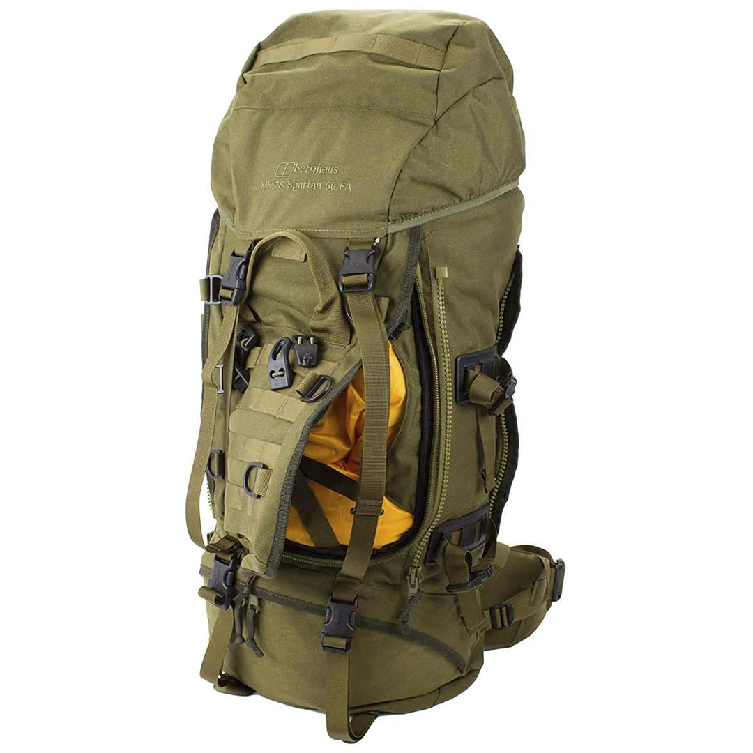 Bags, Packs & Boxes BERGHAUS SPARTAN 60 FA | MMPS Military Rucksack, 60L, Cedar Green Bags, Packs & Boxes BERGHAUS SPARTAN 60 FA | MMPS Military Rucksack, 60L, Cedar Green
