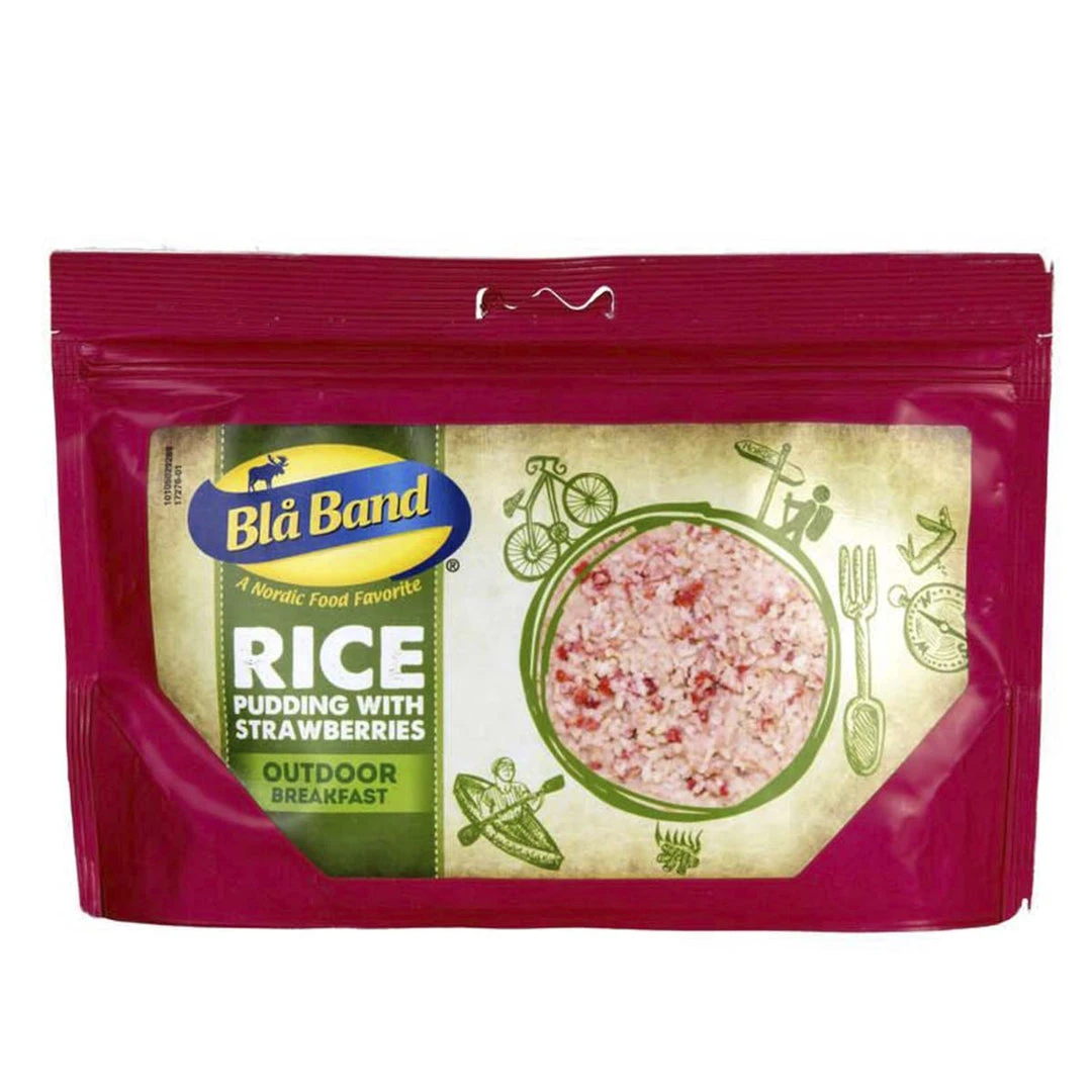 BLA BAND RICE PUDDING WITH STRAWBERRIES | Freeze Dried, 650 KCAL Camping & Survival 1 BLA BAND RICE PUDDING WITH STRAWBERRIES | Freeze Dried, 650 KCAL Camping & Survival