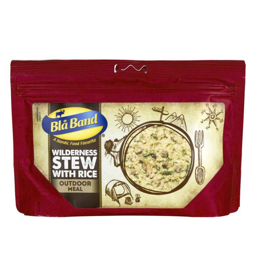 BLA BAND WILDERNESS STEW WITH RICE | Freeze Dried Main Meal, 650 KCAL 1 BLA BAND WILDERNESS STEW WITH RICE | Freeze Dried Main Meal, 650 KCAL