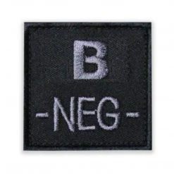 Unbranded BLOOD GROUP IDENTIFIER PATCH | Fabric, Hook & Loop Backed, 5cm X 5cm Insignia & Patches 9 Unbranded BLOOD GROUP IDENTIFIER PATCH | Fabric, Hook & Loop Backed, 5cm X 5cm Insignia & Patches