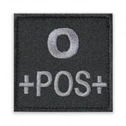 Unbranded BLOOD GROUP IDENTIFIER PATCH | Fabric, Hook & Loop Backed, 5cm X 5cm Insignia & Patches 15 Unbranded BLOOD GROUP IDENTIFIER PATCH | Fabric, Hook & Loop Backed, 5cm X 5cm Insignia & Patches