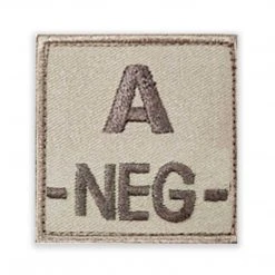 Unbranded BLOOD GROUP IDENTIFIER PATCH | Fabric, Hook & Loop Backed, 5cm X 5cm Insignia & Patches 6 Unbranded BLOOD GROUP IDENTIFIER PATCH | Fabric, Hook & Loop Backed, 5cm X 5cm Insignia & Patches