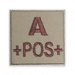 Unbranded BLOOD GROUP IDENTIFIER PATCH | Fabric, Hook & Loop Backed, 5cm X 5cm Insignia & Patches 8 Unbranded BLOOD GROUP IDENTIFIER PATCH | Fabric, Hook & Loop Backed, 5cm X 5cm Insignia & Patches