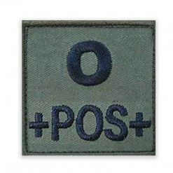 Unbranded BLOOD GROUP IDENTIFIER PATCH | Fabric, Hook & Loop Backed, 5cm X 5cm Insignia & Patches 17 Unbranded BLOOD GROUP IDENTIFIER PATCH | Fabric, Hook & Loop Backed, 5cm X 5cm Insignia & Patches