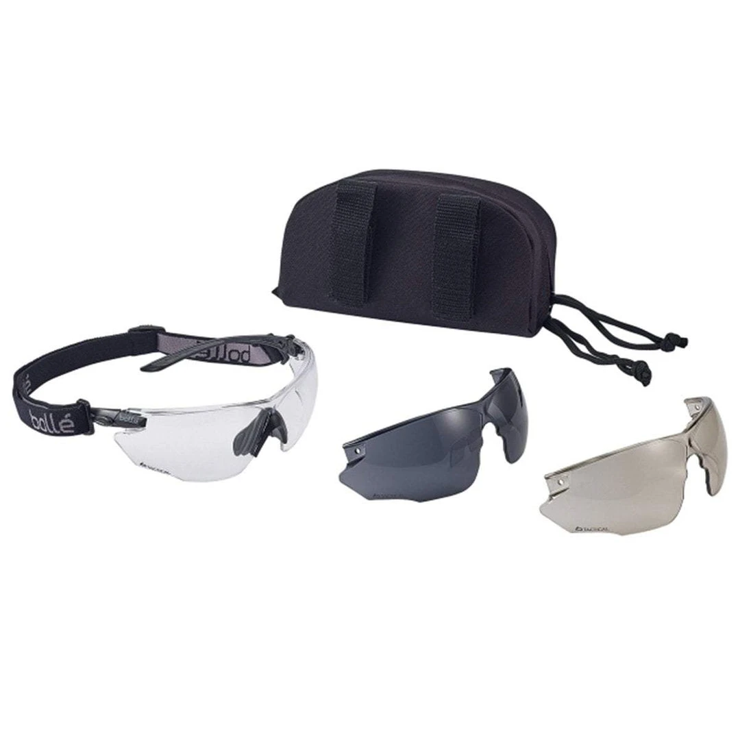 BOLLE COMBAT | Ballistic Tactical Glasses, 3 Lens Kit Sunglasses 2 BOLLE COMBAT | Ballistic Tactical Glasses, 3 Lens Kit Sunglasses