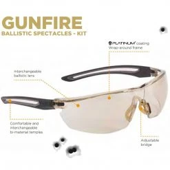Equipment BOLLE GUNFIRE | Ballistic Shooting Glasses, 2 Lens Kit 5 Equipment BOLLE GUNFIRE | Ballistic Shooting Glasses, 2 Lens Kit