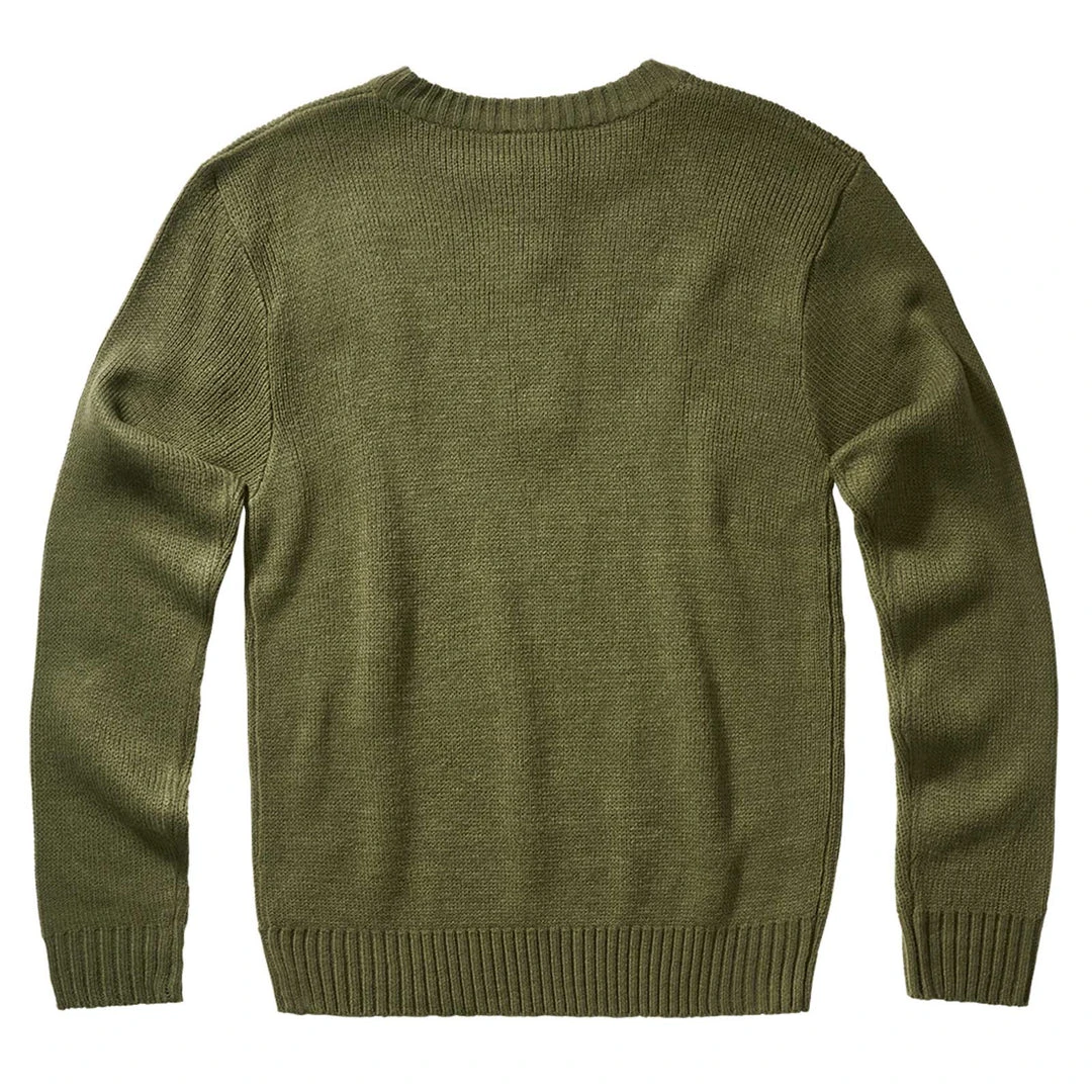 BRANDIT ARMEE PULLOVER | Men's Military Knitted Jumper With 1/4 Zip 3 BRANDIT ARMEE PULLOVER | Men's Military Knitted Jumper With 1/4 Zip