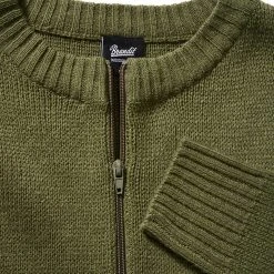 BRANDIT ARMEE PULLOVER | Men's Military Knitted Jumper With 1/4 Zip 8 BRANDIT ARMEE PULLOVER | Men's Military Knitted Jumper With 1/4 Zip
