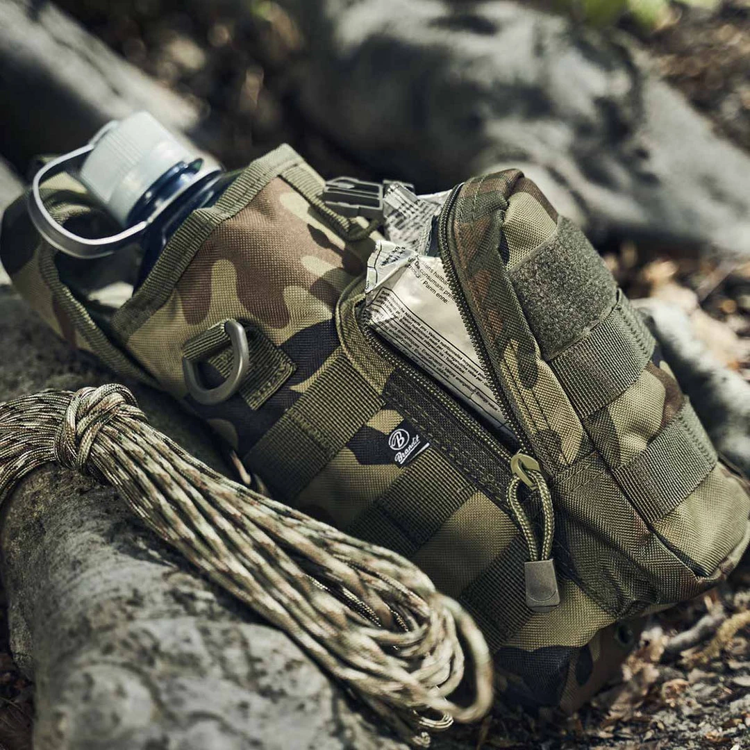 Pouches & Holders BRANDIT BOTTLE HOLDER II | MOLLE Canteen Pouch, 25cm X 10cm 9 Pouches & Holders BRANDIT BOTTLE HOLDER II | MOLLE Canteen Pouch, 25cm X 10cm