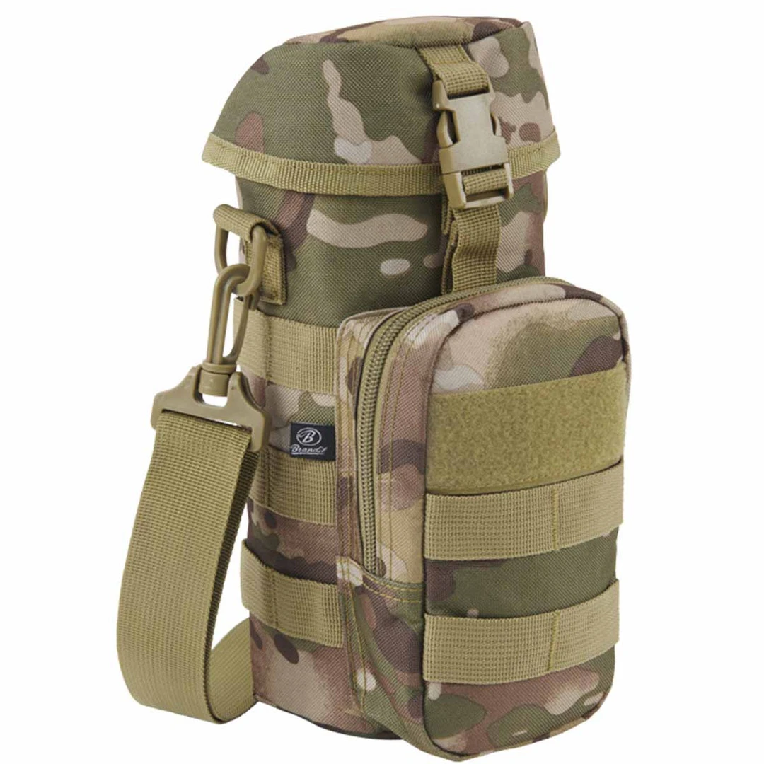 Pouches & Holders BRANDIT BOTTLE HOLDER II | MOLLE Canteen Pouch, 25cm X 10cm 1 Pouches & Holders BRANDIT BOTTLE HOLDER II | MOLLE Canteen Pouch, 25cm X 10cm