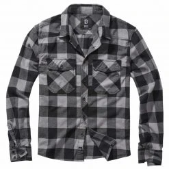 BRANDIT CHECK SHIRT | Men's Vintage Styled Long Sleeve Cotton Top