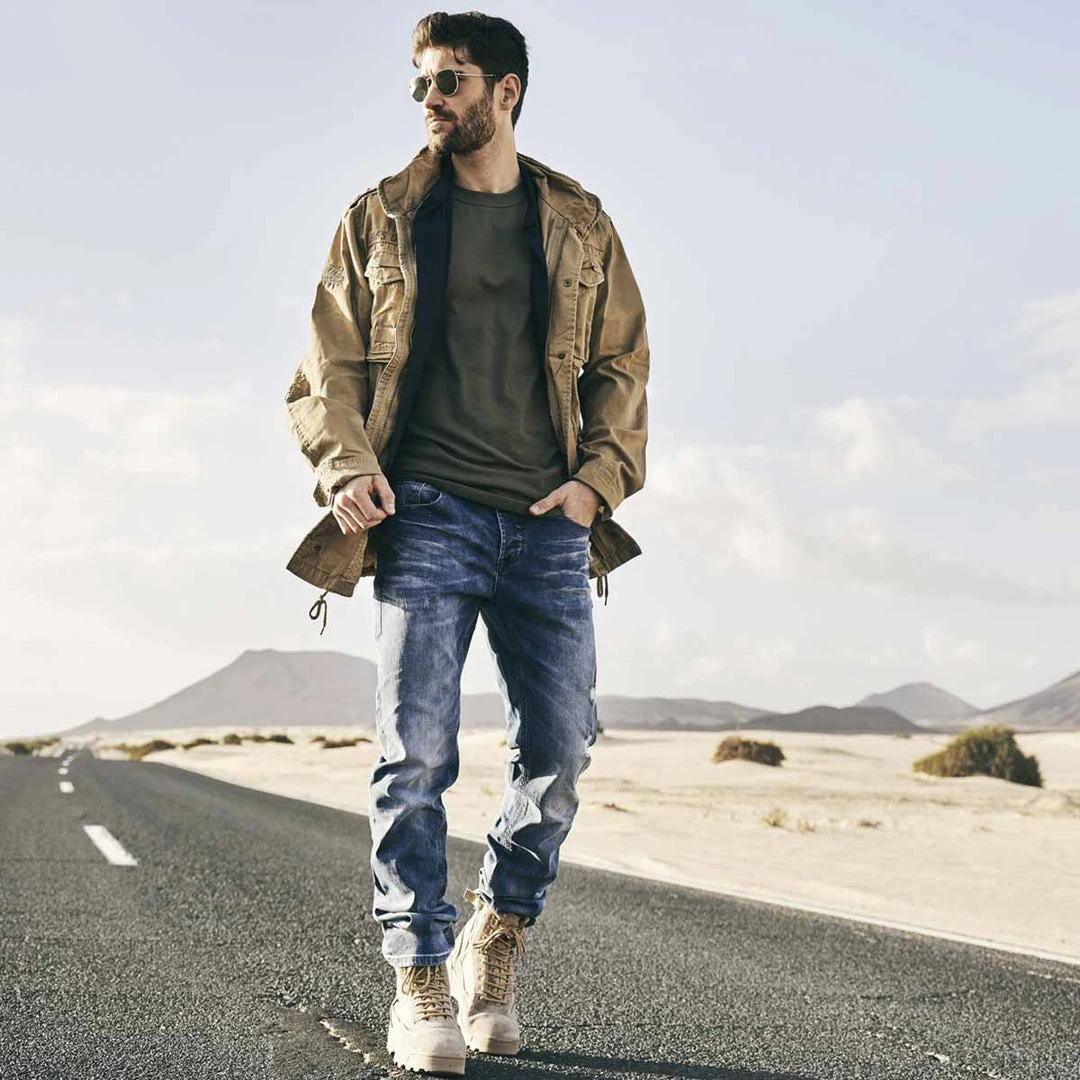 BRANDIT GIANT M65 JACKET | Vintage Military Coat With Fleece Lining BRANDIT GIANT M65 JACKET | Vintage Military Coat With Fleece Lining