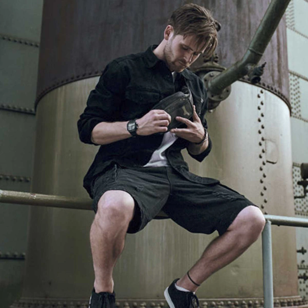 Clothing BRANDIT HARDEE DENIM SHIRT | Men's Long Sleeve Cotton Top 3 Clothing BRANDIT HARDEE DENIM SHIRT | Men's Long Sleeve Cotton Top