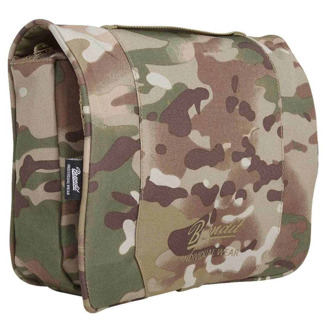 BRANDIT LARGE TOILETRY BAG | Folding Hanging Wash Bag, 20cm X 24cm BRANDIT LARGE TOILETRY BAG | Folding Hanging Wash Bag, 20cm X 24cm