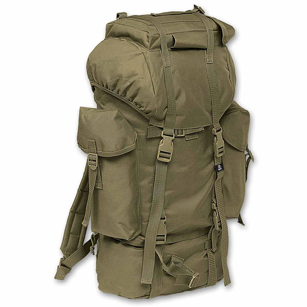 BRANDIT MILITARY RUCKSACK 65L | Bergen With Side Pouches Bags, Packs & Boxes 1 BRANDIT MILITARY RUCKSACK 65L | Bergen With Side Pouches Bags, Packs & Boxes