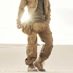 Clothing BRANDIT PURE VINTAGE TROUSERS | Men's Cotton Canvas Cargo Pants