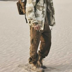 Clothing BRANDIT PURE VINTAGE TROUSERS | Men's Cotton Canvas Cargo Pants