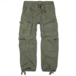 Clothing BRANDIT PURE VINTAGE TROUSERS | Men's Cotton Canvas Cargo Pants