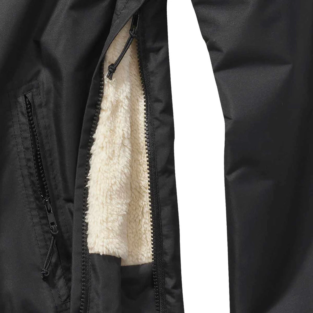 Clothing BRANDIT SHERPA WINDBREAKER | With Teddy Fleece Lining, Black 3 Clothing BRANDIT SHERPA WINDBREAKER | With Teddy Fleece Lining, Black