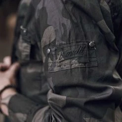 BRANDIT SLIM FIT SHIRT | Men's Vintage Military Long Sleeve Shirt Clothing