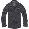 BRANDIT SLIM FIT SHIRT | Men's Vintage Military Long Sleeve Shirt Clothing