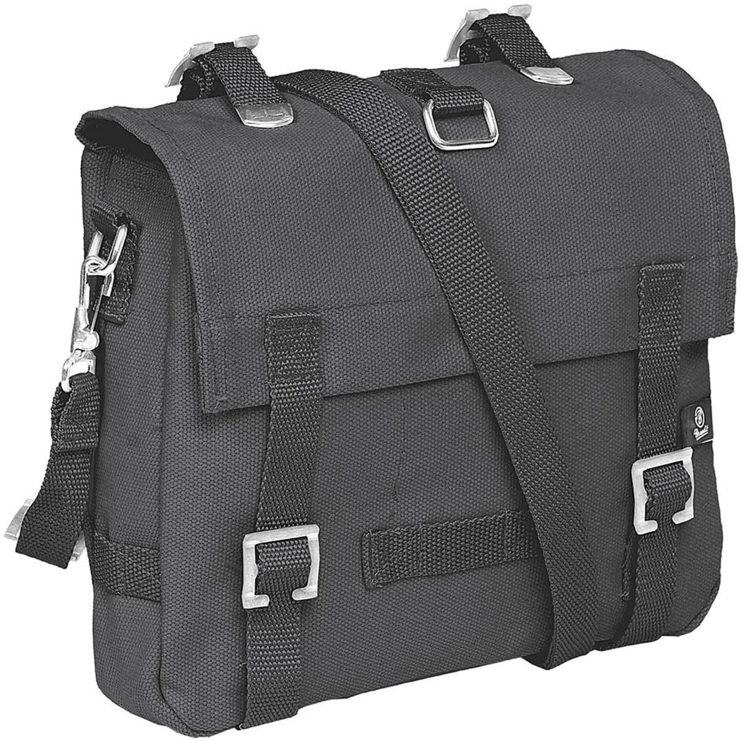 BRANDIT SMALL CANVAS SHOULDER BAG 2.6L | Vintage Satchel 1 BRANDIT SMALL CANVAS SHOULDER BAG 2.6L | Vintage Satchel