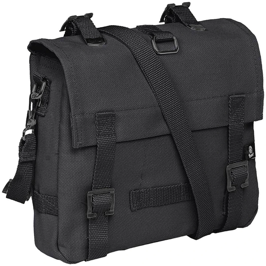 BRANDIT SMALL CANVAS SHOULDER BAG 2.6L | Vintage Satchel 3 BRANDIT SMALL CANVAS SHOULDER BAG 2.6L | Vintage Satchel