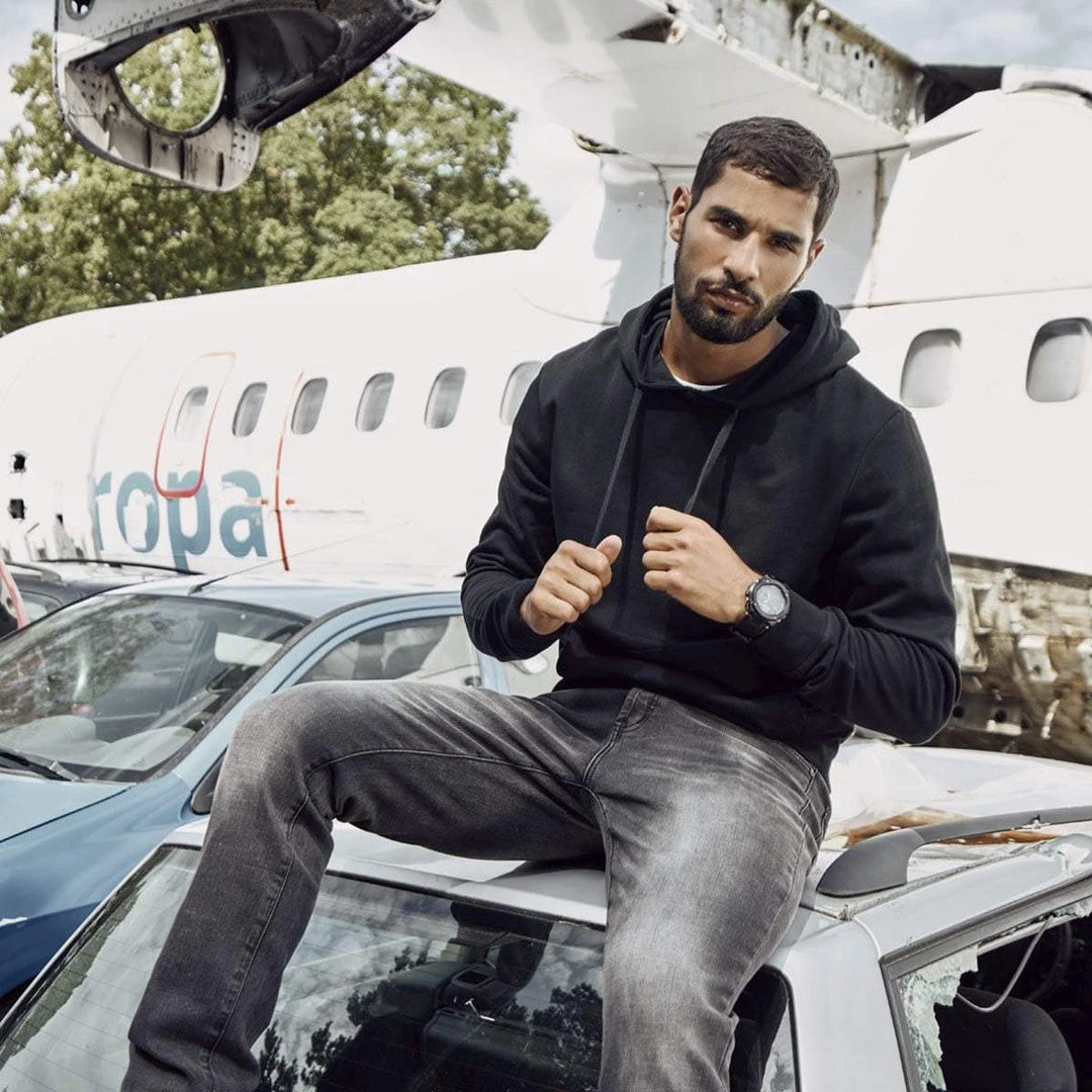 BRANDIT SWEATHOODY | Men's Light Cotton Blend Sweater Hoodie 8 BRANDIT SWEATHOODY | Men's Light Cotton Blend Sweater Hoodie