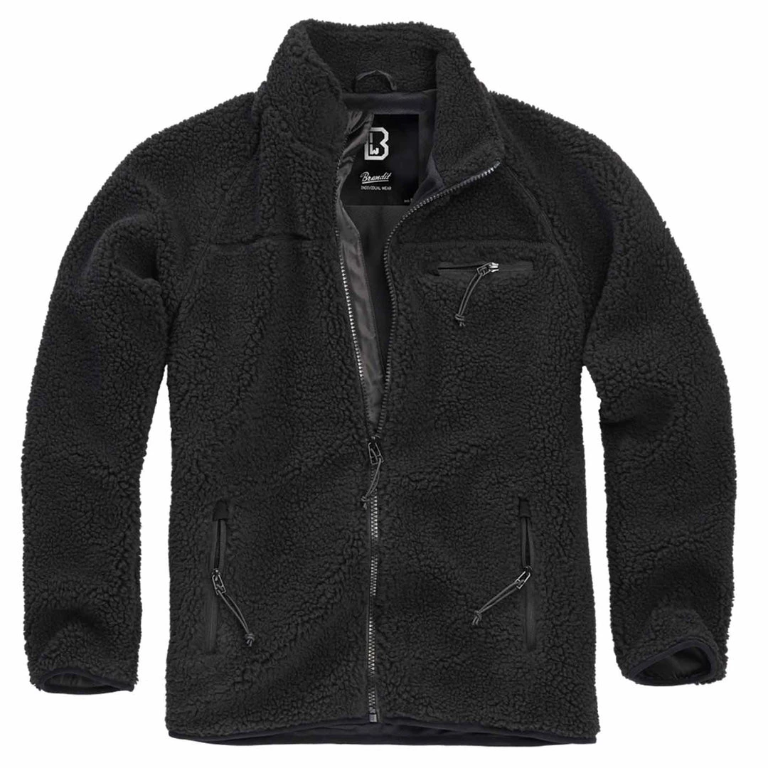 Clothing BRANDIT TEDDY FLEECE JACKET | Men's Full Zip Thermal Coat Clothing BRANDIT TEDDY FLEECE JACKET | Men's Full Zip Thermal Coat