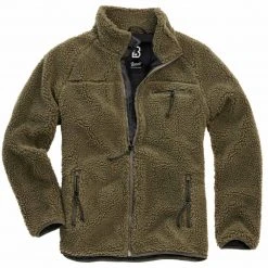 Clothing BRANDIT TEDDY FLEECE JACKET | Men's Full Zip Thermal Coat 3 Clothing BRANDIT TEDDY FLEECE JACKET | Men's Full Zip Thermal Coat