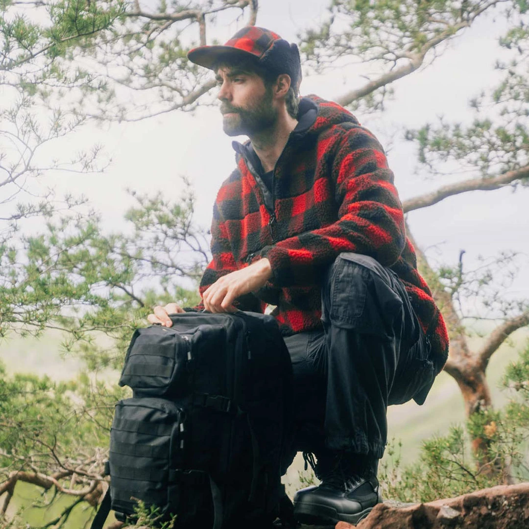 BRANDIT TEDDY FLEECE WORKER JACKET | Men's Hooded Thermal Fleece Coat 7 BRANDIT TEDDY FLEECE WORKER JACKET | Men's Hooded Thermal Fleece Coat