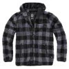 BRANDIT TEDDY FLEECE WORKER JACKET | Men's Hooded Thermal Fleece Coat