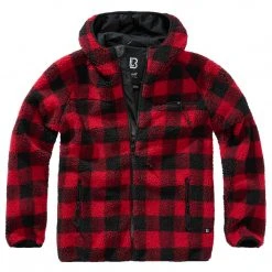 BRANDIT TEDDY FLEECE WORKER JACKET | Men's Hooded Thermal Fleece Coat 9 BRANDIT TEDDY FLEECE WORKER JACKET | Men's Hooded Thermal Fleece Coat